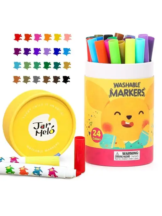 Tooky Toy Фломастеры - 24 шт, 24 шт
