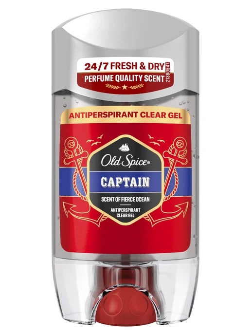 Old Spice Мужской гелевый дезодорант Captain 70мл, 70 мл, фото 7