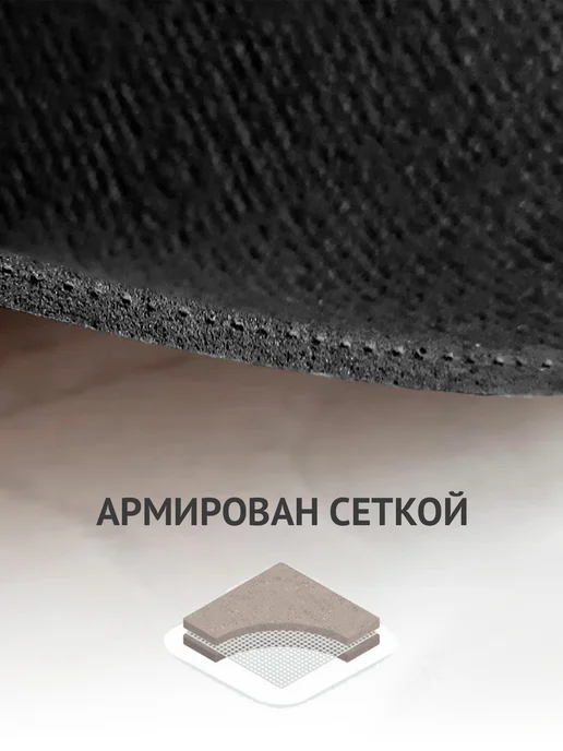 RamaYoga Коврик для йоги и фитнеса нескользящий 175х60х0.3 см, 60x0.3 см, фото 4