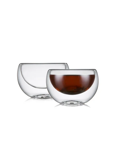CnGlass Пиала с двойным стеклом 150 мл набор 4 шт, 150 мл, 4 шт, фото 2