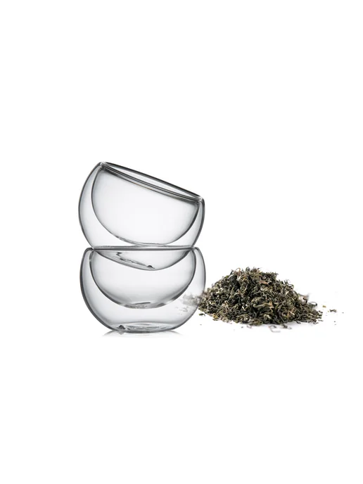 CnGlass Пиала с двойными стенками, набор из 4 шт. по 100 мл, 4 шт, 100 мл, фото 7
