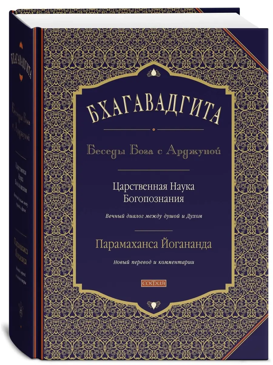 Бхагавадгита: Беседы Бога с Арджуной Издательство София 7494704 купить за 9  281 ₽ в интернет-магазине Wildberries