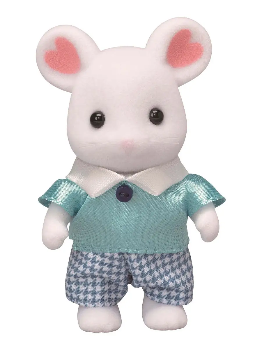 Sylvanian white clearance mouse family