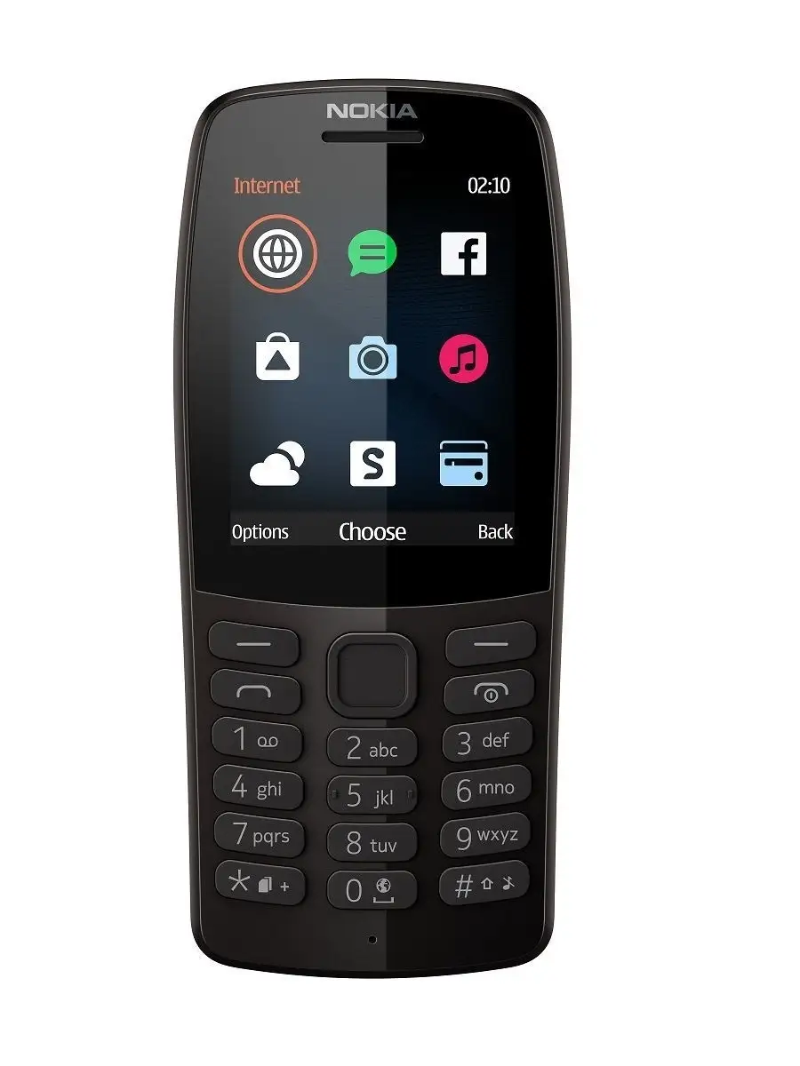 Мобильный телефон Nokia 210 DS/2.4/320x240/QVGA/0,3МП/1020mAh Nokia 7553926  купить в интернет-магазине Wildberries