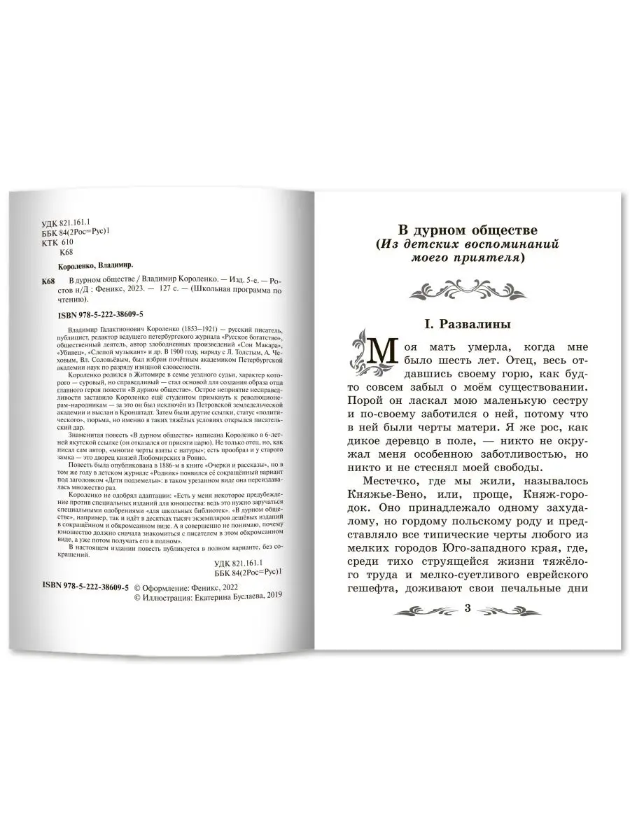 В дурном обществе: повесть Издательство Феникс 7571985 купить за 253 ₽ в  интернет-магазине Wildberries