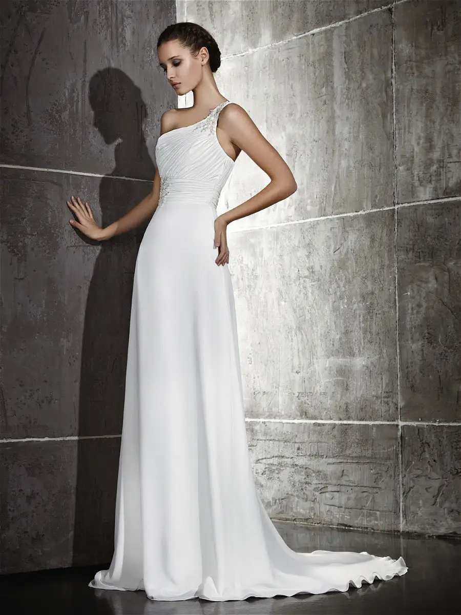 Выбираем модное свадебное платье в греческом стиле
