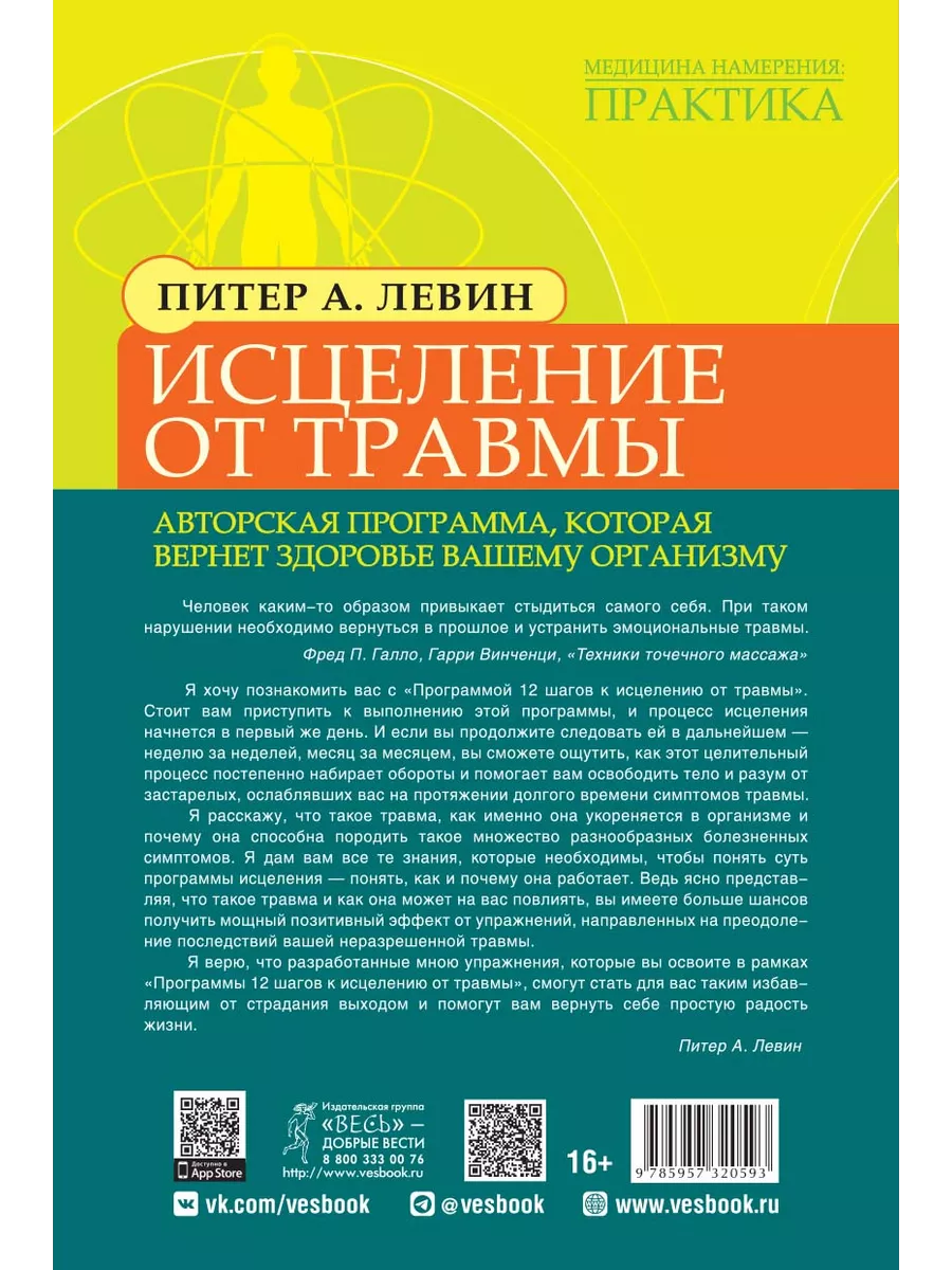 Исцеление от травмы. Авторская программа Издательская группа Весь 7588048  купить за 367 ₽ в интернет-магазине Wildberries