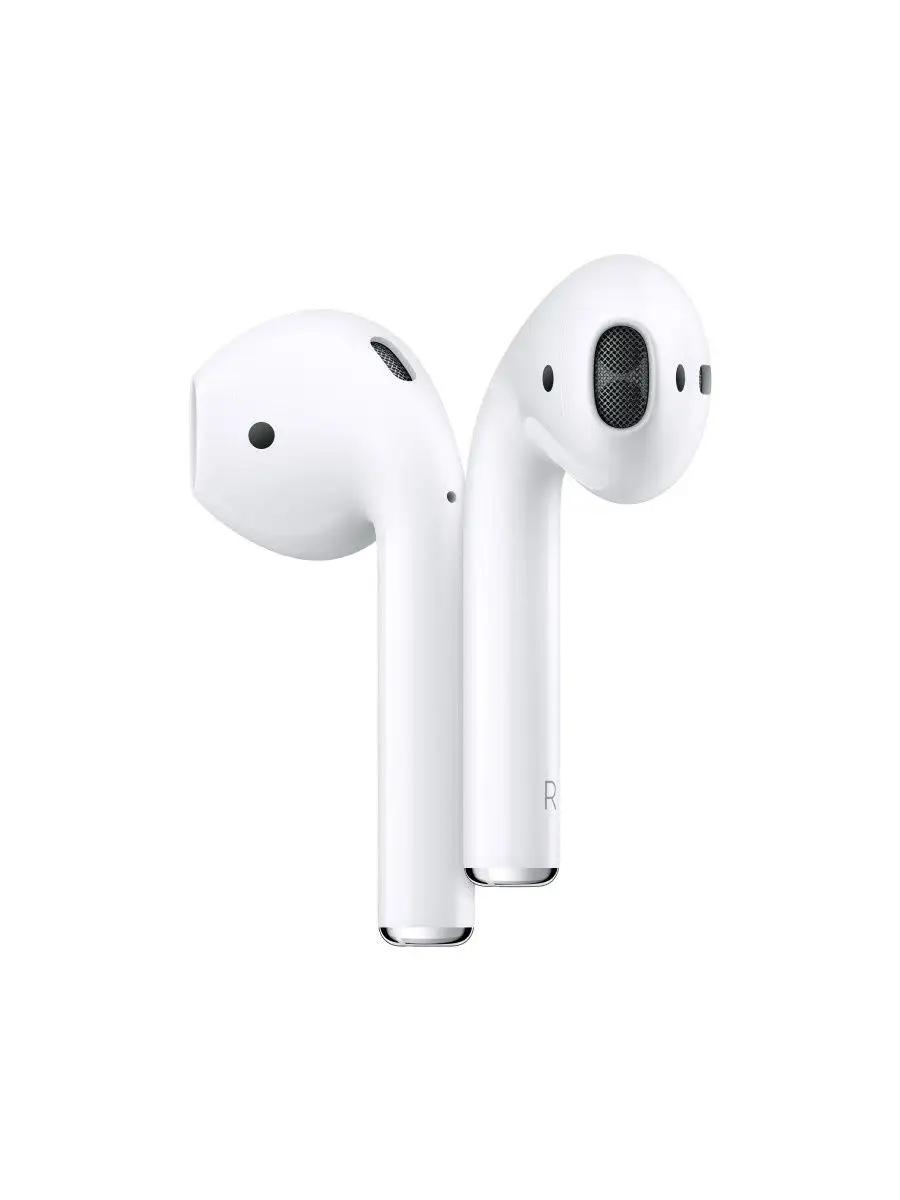 Наушники Airpods (2-го поколения) с беспроводным зарядным футляром Apple  7601410 купить за 11 873 ₽ в интернет-магазине Wildberries