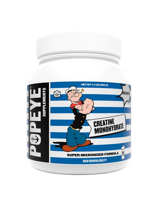 Popeye Supplements Креатин моногидрат порошок 250гр Без вкуса, 500 г, фото 6