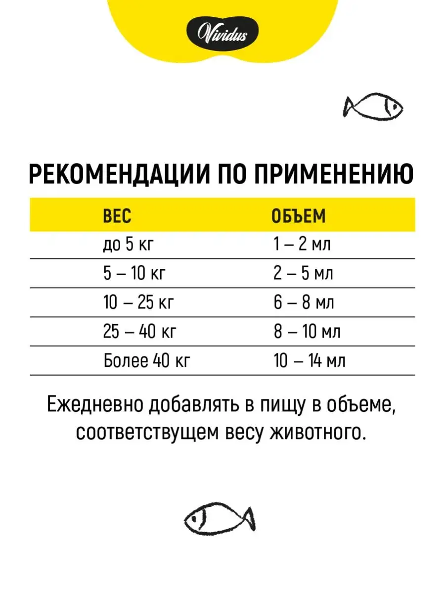 Лососевое масло Омега-3 950 мл для собак и кошек Vividus 7630388 купить за  1 264 ₽ в интернет-магазине Wildberries