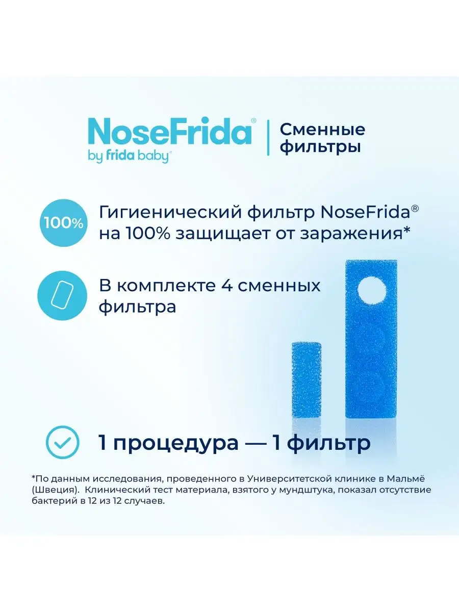 Аспиратор назальный детский NoseFrida в контейнере NoseFrida 7644259 купить  за 654 ₽ в интернет-магазине Wildberries