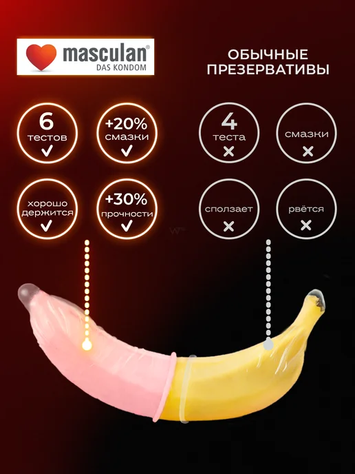 Masculan Презервативы ультратонкие контрацептивы презики Маскулан, вариант, фото 6
