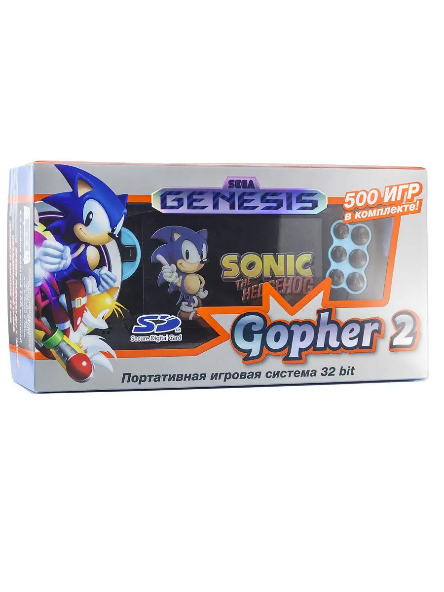 Игровая консоль Genesis Gopher 2 + 500 игр Sega Genesis 7652293 купить в  интернет-магазине Wildberries