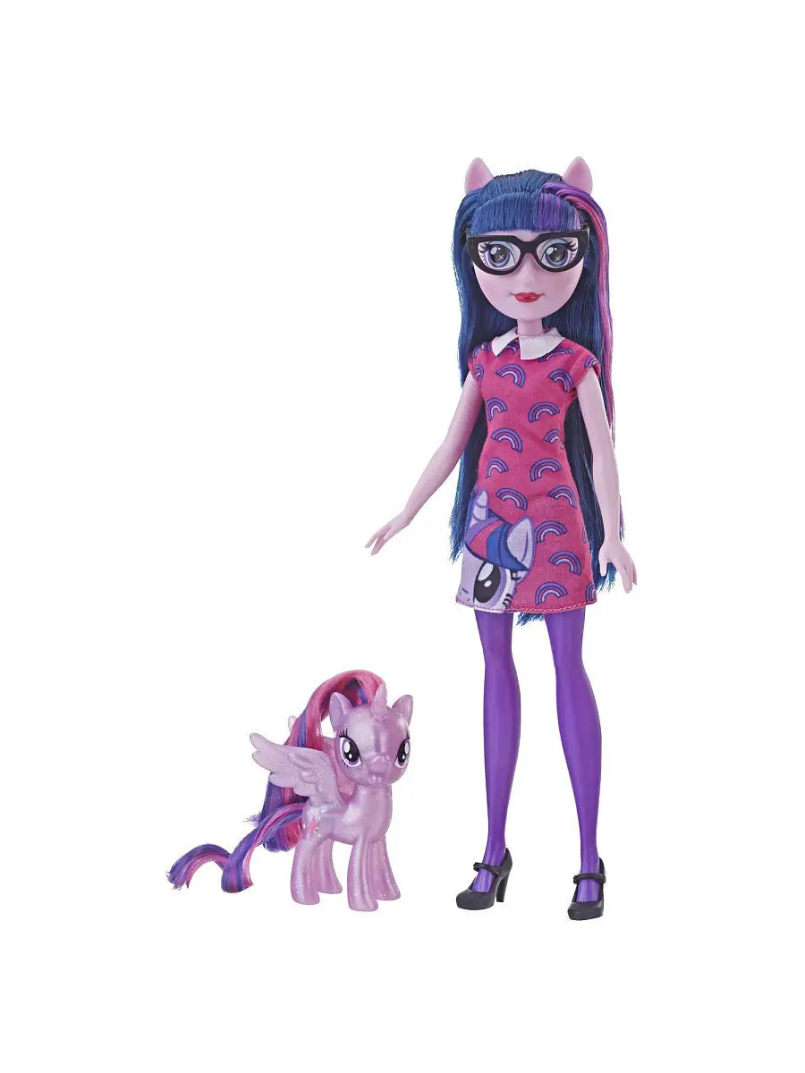 Игровой набор Пони и кукла Девочки Эквестрии MY LITTLE PONY E5657 My Little  Pony 7679211 купить в интернет-магазине Wildberries