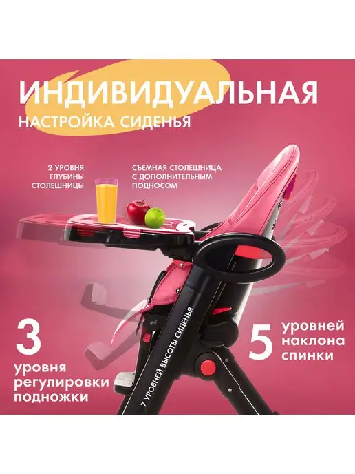 Nuovita Стульчик для кормления 2 в 1 Futuro Nero, черный, фото 2