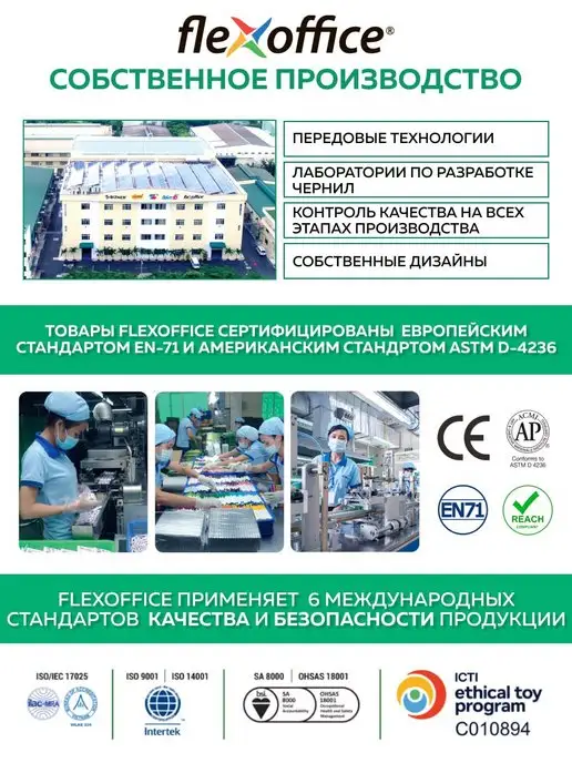 Flexoffice Ручки шариковые CANDEE, вариант, фото 8