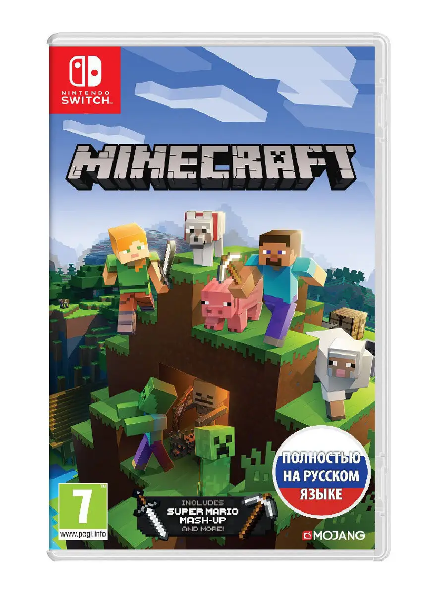 Игра Nintendo Switch на картридже Minecraft NINTENDO 7786709 купить в  интернет-магазине Wildberries