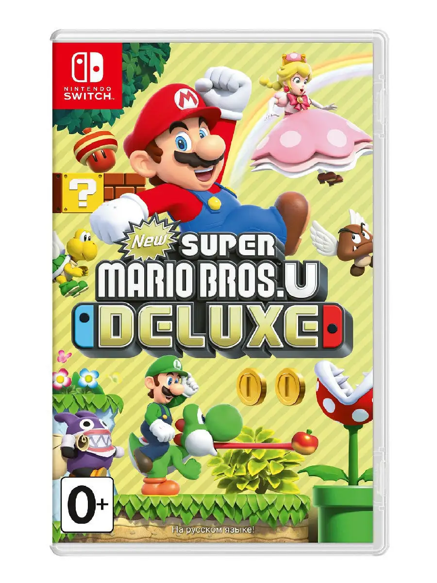 Игра Switch на картридже New Super Mario Bros. U Deluxe NINTENDO 7786719  купить в интернет-магазине Wildberries