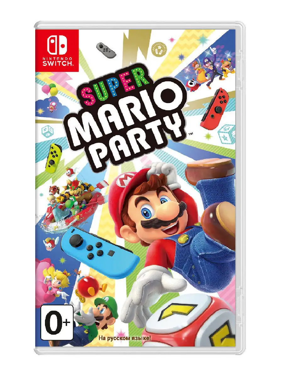 Игра Nintendo Switch на картридже Super Mario Party NINTENDO 7786724 купить  за 5 468 ₽ в интернет-магазине Wildberries