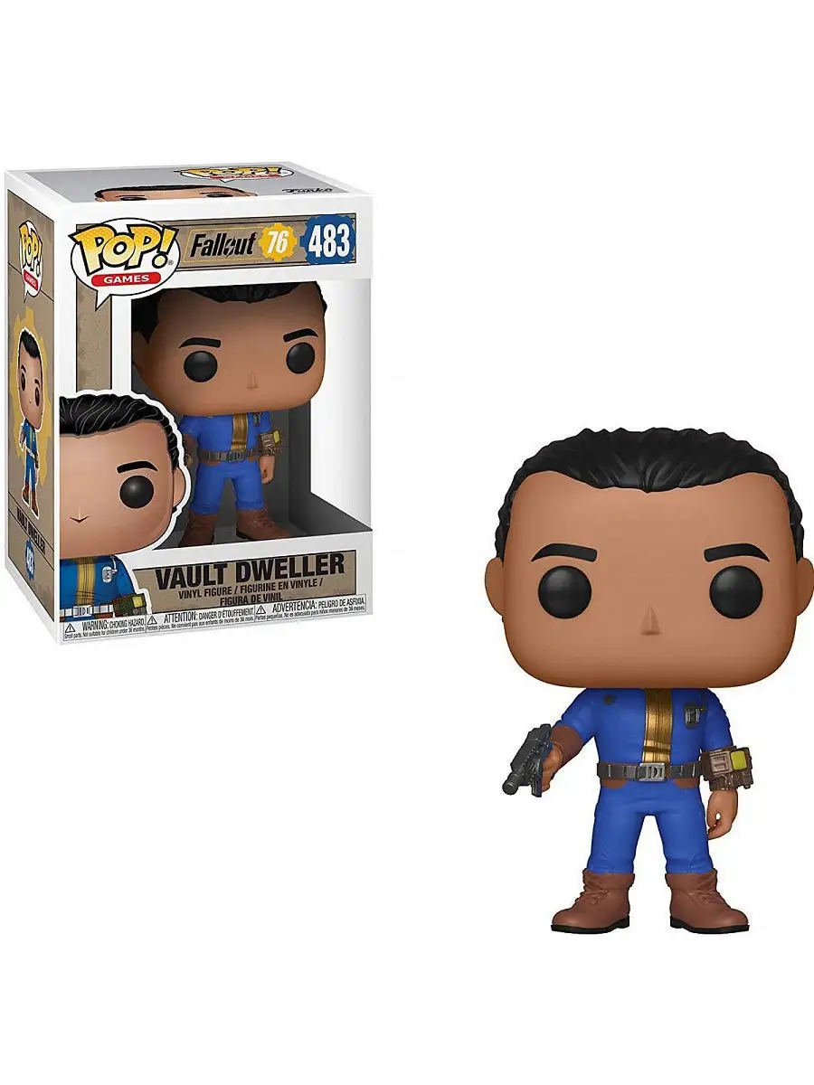 Фигурка Funko POP! Vinyl: Games: Fallout 76: Vault Dweller (Male) 39039  Funko 7818417 купить в интернет-магазине Wildberries