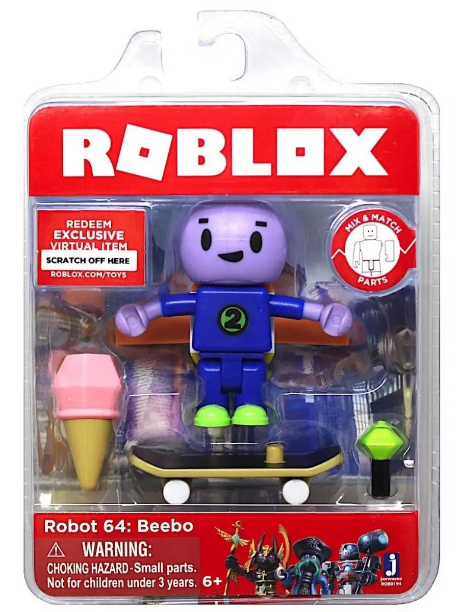 ROBLOX Фигурка Робот 64: Беебо Roblox 7832520 купить в интернет-магазине  Wildberries