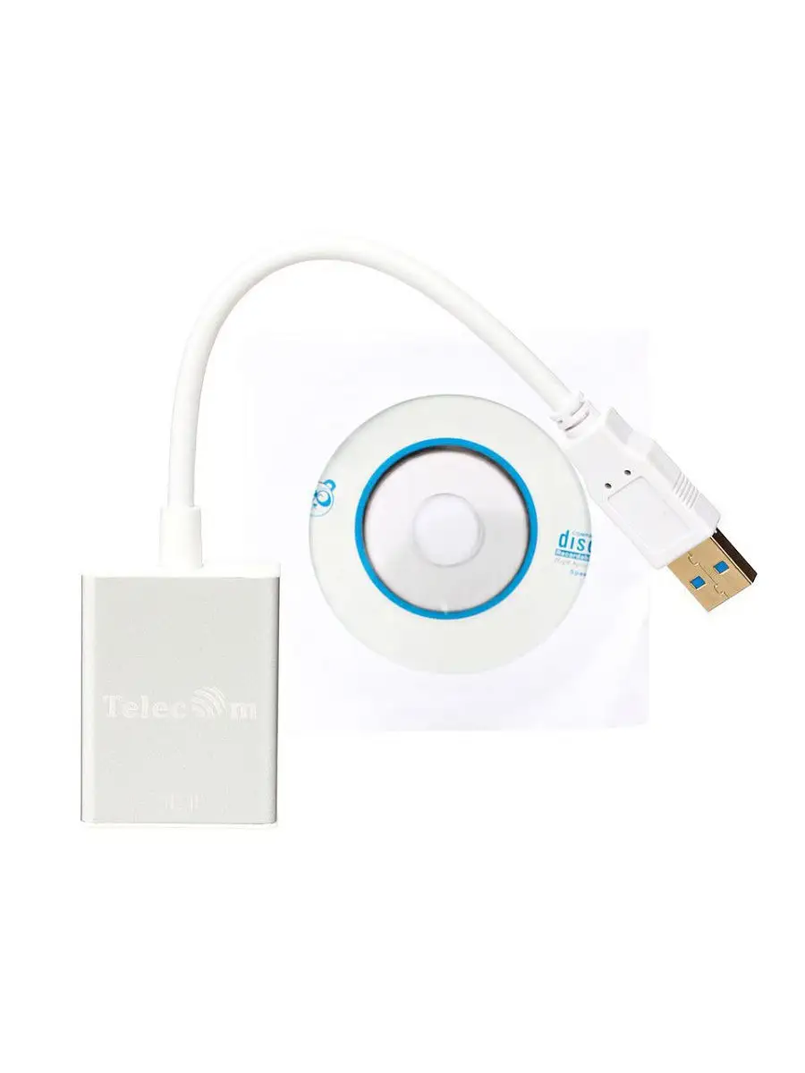 Адаптер USB 3.0 HDMI переходник Telecom 7856398 купить в интернет-магазине  Wildberries