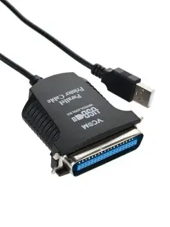 LPT USB переходник кабель 1.8 м принтер Centronics 36 Vcom 7856455 купить за 454 ₽ в интернет-магазине Wildberries