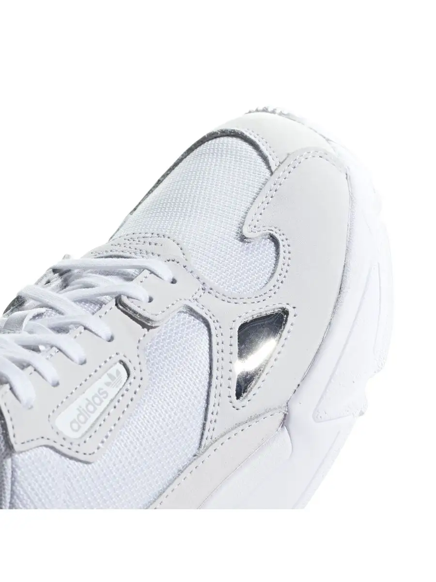 Falcon adidas hot sale all white