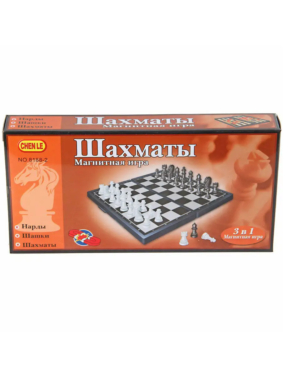 Настольная игра 3в1 - шахматы, шашки, нарды. VELD-CO 7872655 купить в  интернет-магазине Wildberries