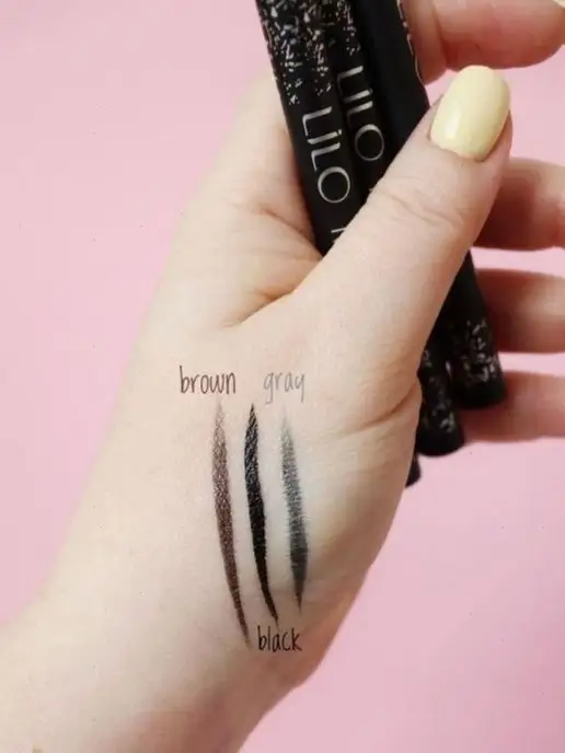 lilo Подводка для глаз Matte Liner черная матовая, черный, фото 5