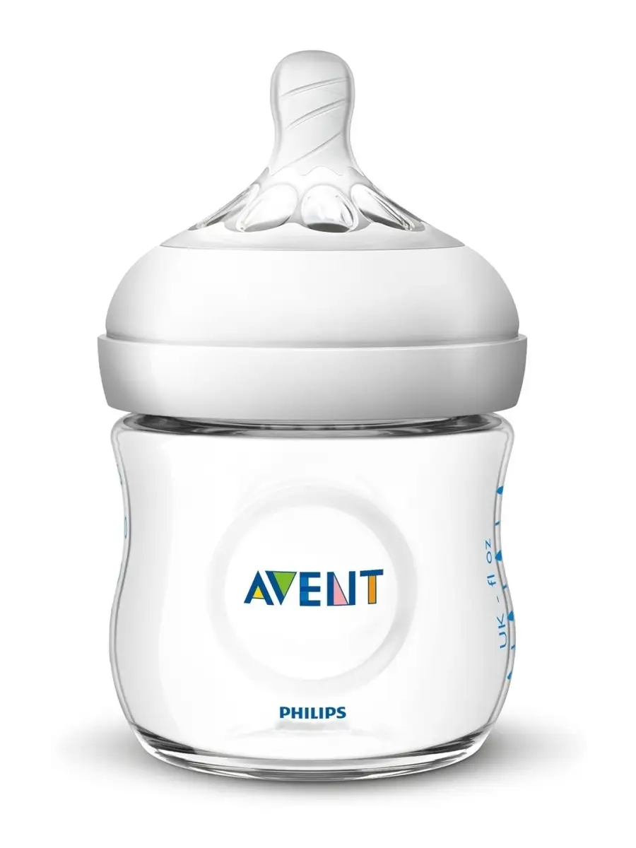 Бутылочка Natural SCF030/17, 125мл, 0мес.+, с клапаном Philips AVENT  7894238 купить в интернет-магазине Wildberries