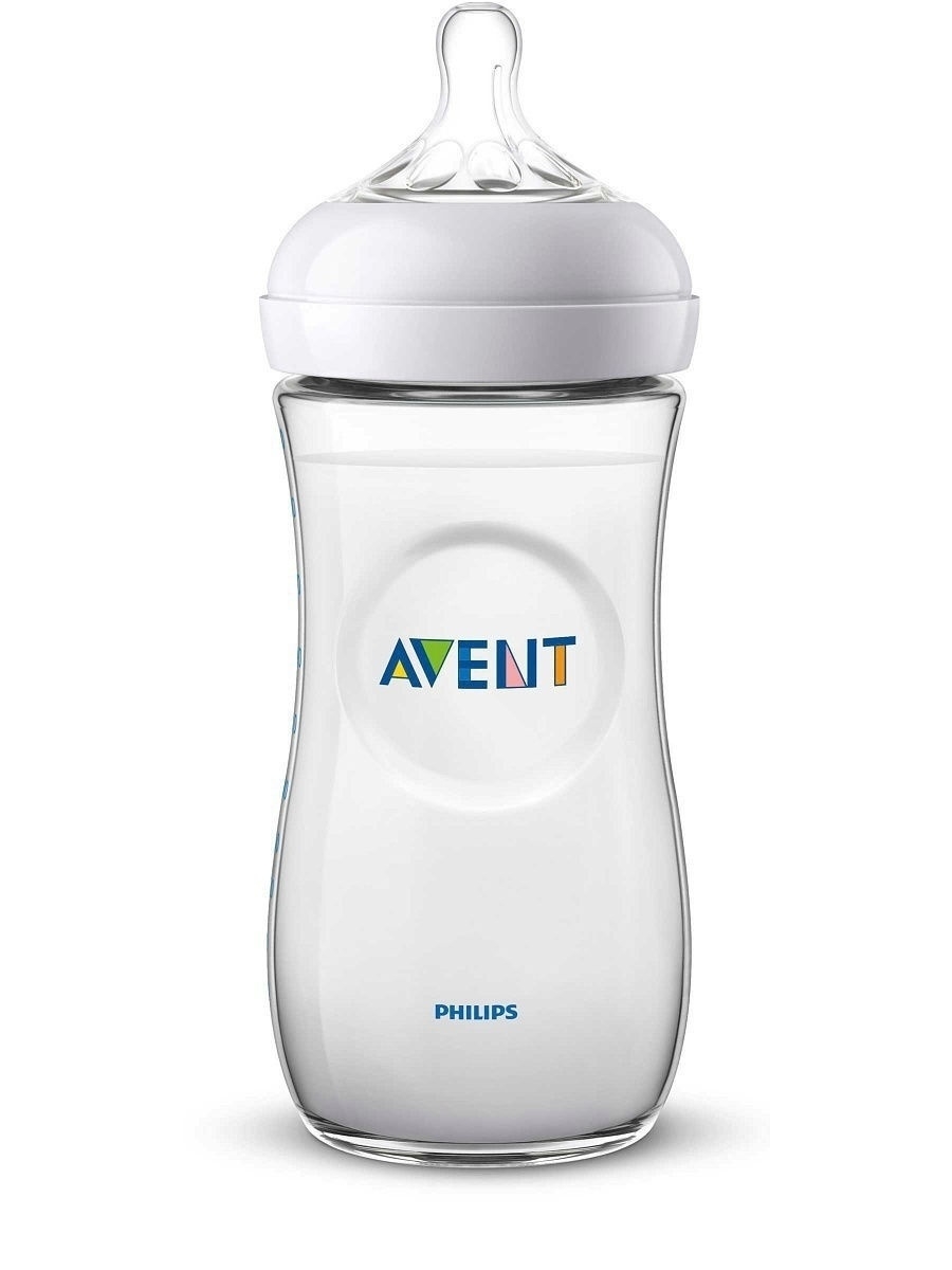 Бутылочка Natural SCF036/17, 330мл, 6мес.+, с клапаном Philips AVENT  7894242 купить в интернет-магазине Wildberries