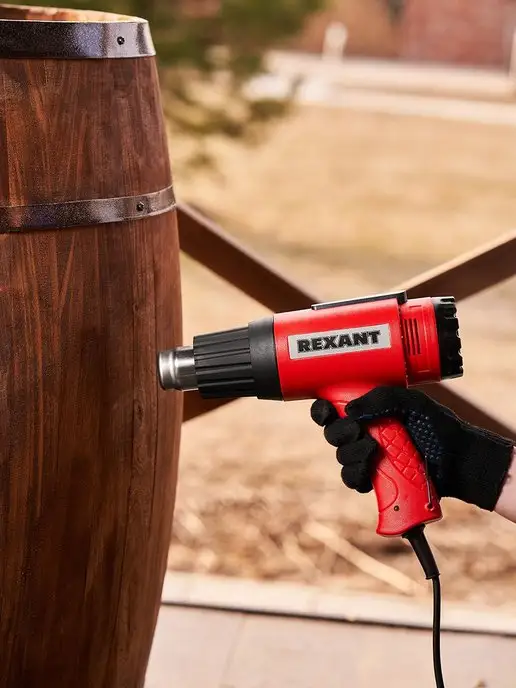 REXANT Фен строительный электрический 1800Вт MASTER, 1800 Вт, фото 7
