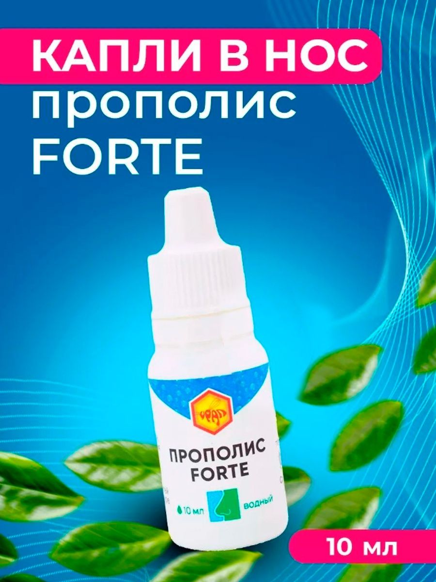 Прополис Forte водный, капли в нос, уши Урал 7920710 купить за 285 ₽ в  интернет-магазине Wildberries