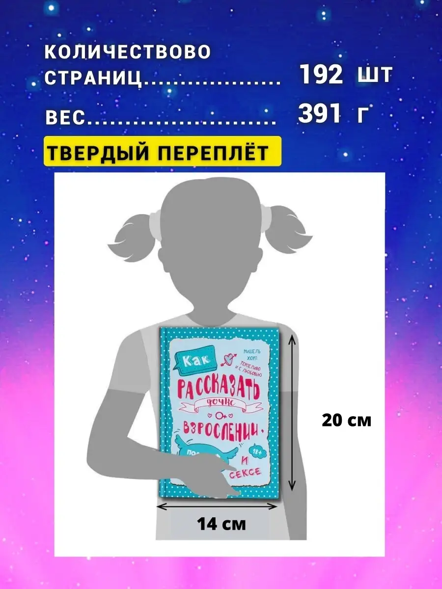 Как рассказать дочке о взрослении, половом созревании и сексе. Книга для  мамы. М. Хоуп КАПИТАЛ 7948272 купить в интернет-магазине Wildberries