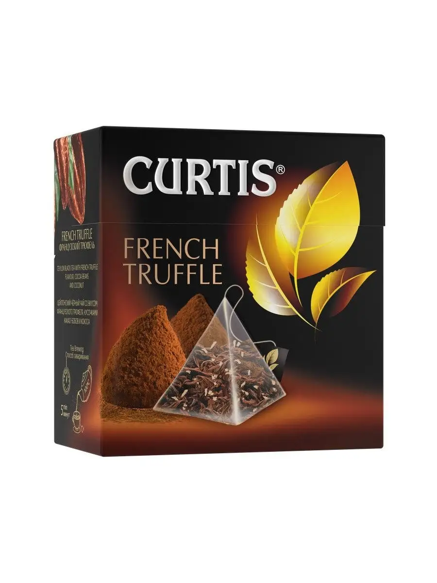 Чай с ароматом трюфеля French Truffle, в пирамидках 20 шт Curtis 7973286  купить в интернет-магазине Wildberries