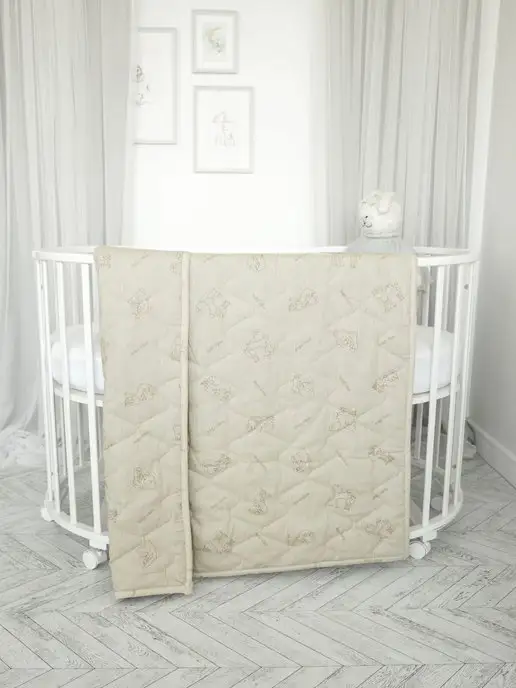 Tessolo Home Одеяло детское для новорожденных зимнее 105х140 верблюд, 105x140, фото 3