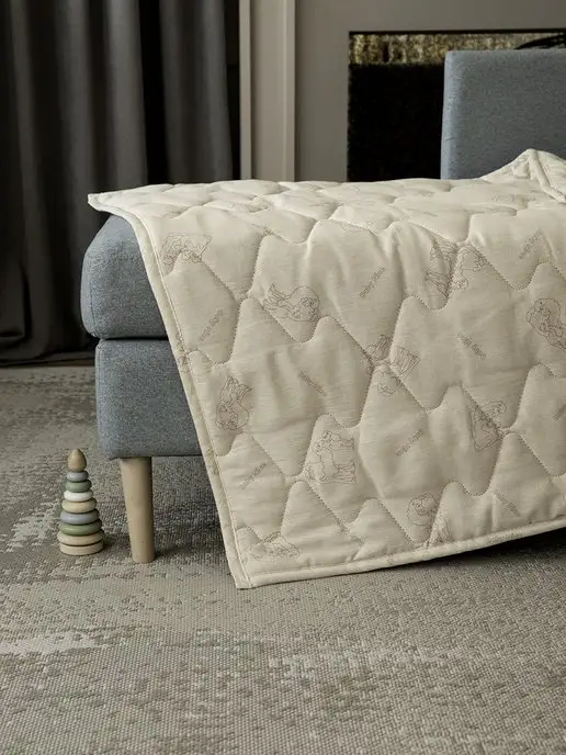 Tessolo Home Одеяло детское для новорожденных зимнее 105х140 верблюд, 105x140, фото 7