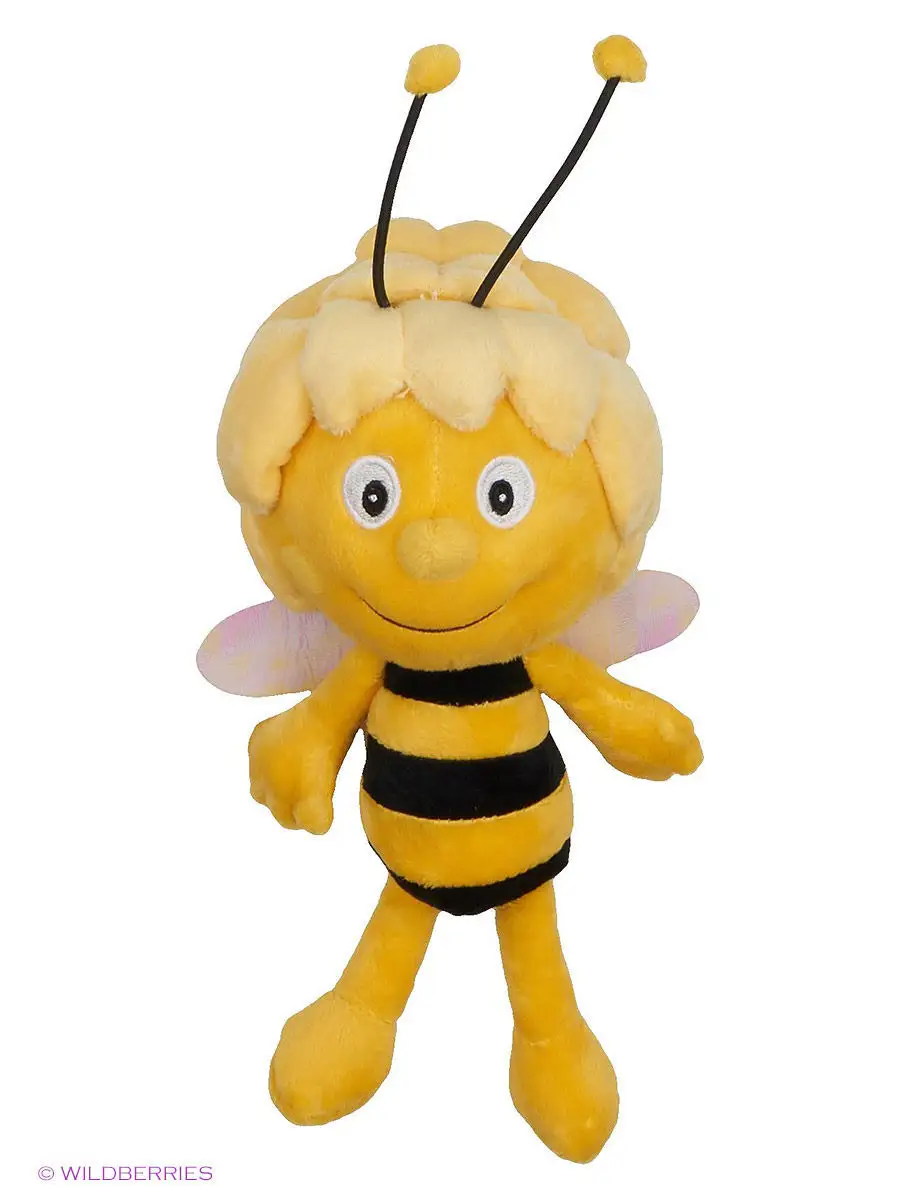 Мягкая плюшевая игрушка Пчела антистресс 15 см