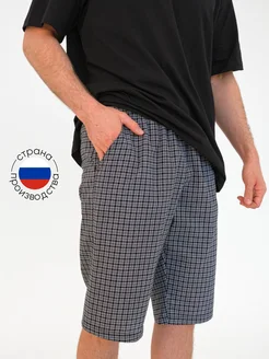 Шорты клетка NL TEXTILE GROUP 8040420 купить за 578 ₽ в интернет-магазине Wildberries