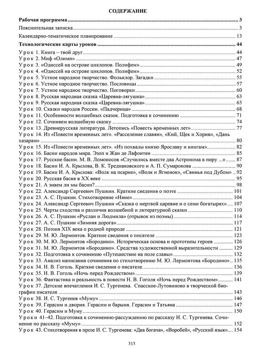 Литература. 5 класс.Рабочая программа по учебнику Меркина Г. Издательство  Учитель 8053184 купить в интернет-магазине Wildberries