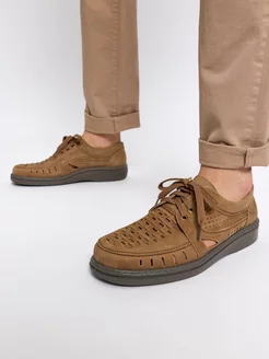 Туфли кожаные летние с перфорацией Nordan 8065254 купить за 3 415 ₽ в интернет-магазине Wildberries