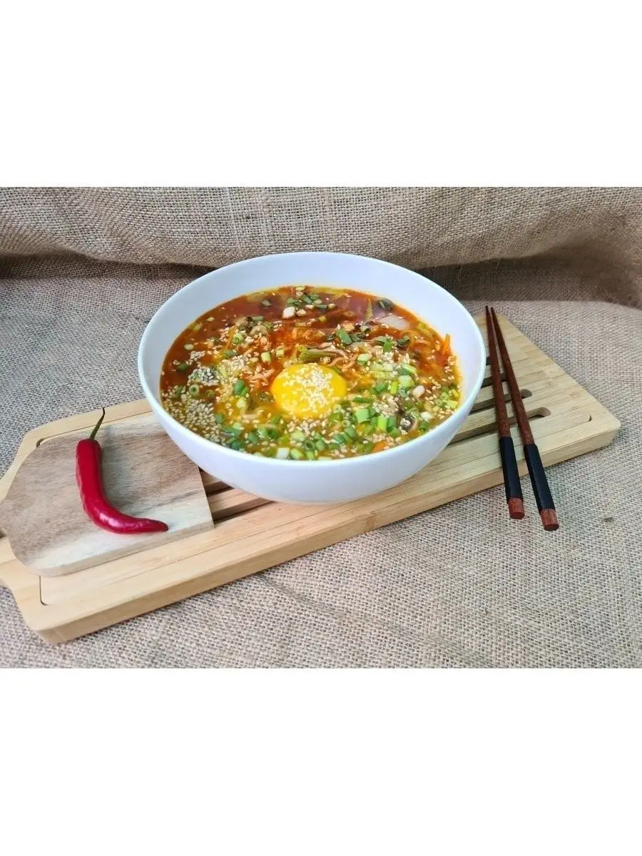 Лапша корейская Kimchi Ramyun КимЧи Рамен 5шт Nongshim 8094199 купить за  977 ₽ в интернет-магазине Wildberries