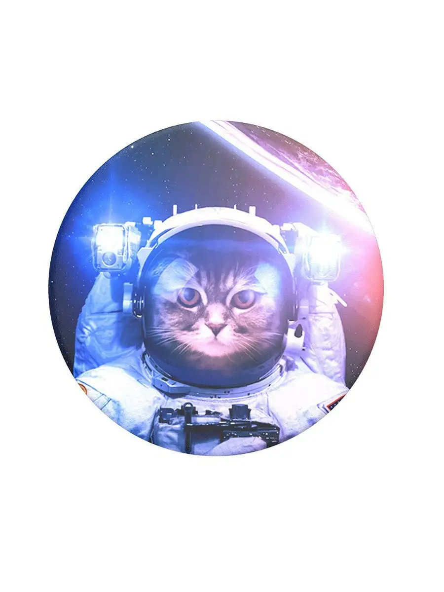 Держатель для телефона попсокет Catstronaut (США) PopSockets 8102463 купить  в интернет-магазине Wildberries