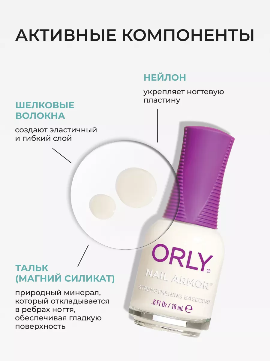 Укрепляющее покрытие для слабых и неровных ногтей 18 ml ORLY 8108871 купить  за 1 180 ₽ в интернет-магазине Wildberries