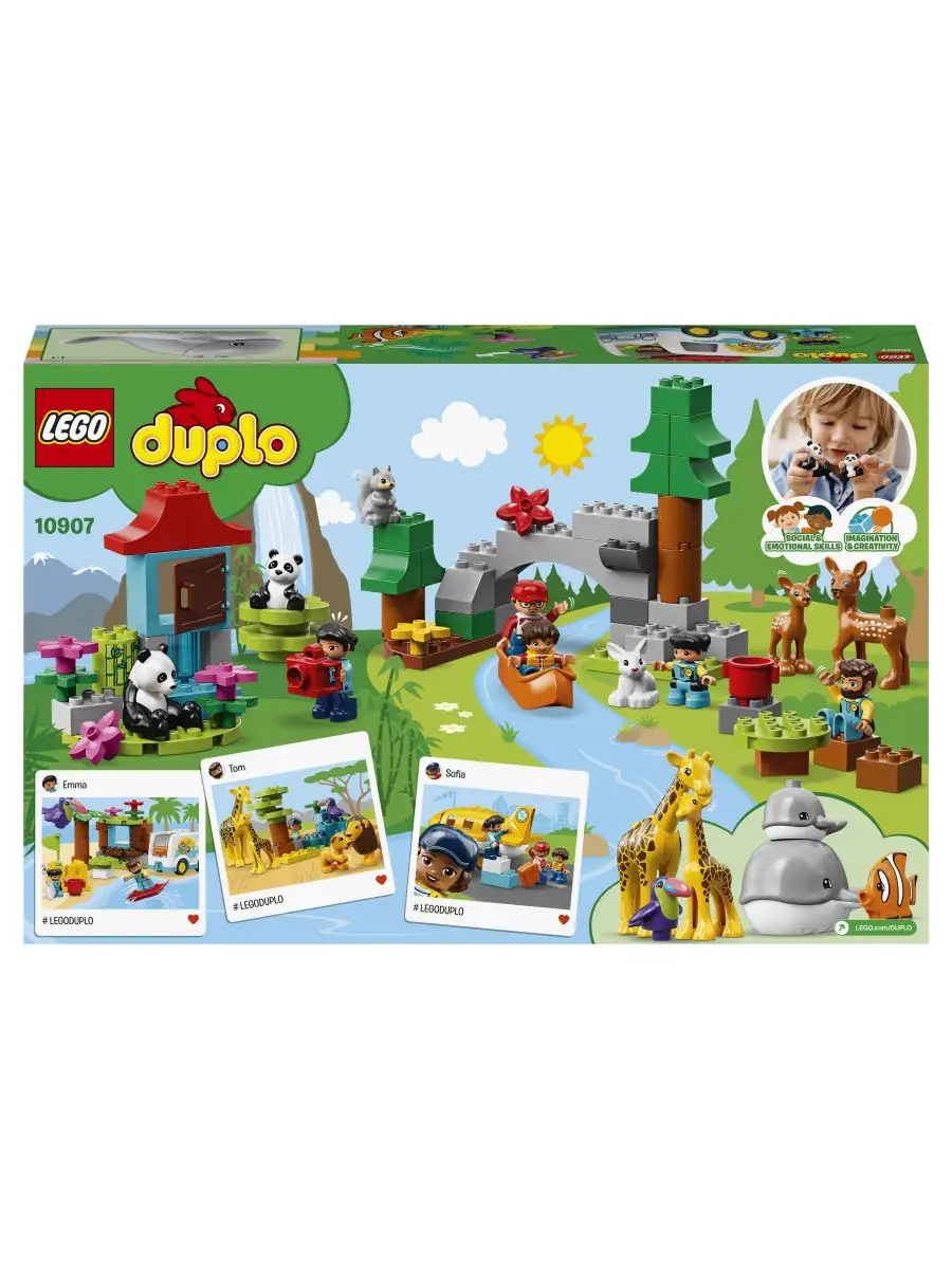 Lego duplo world animals 10907 sale