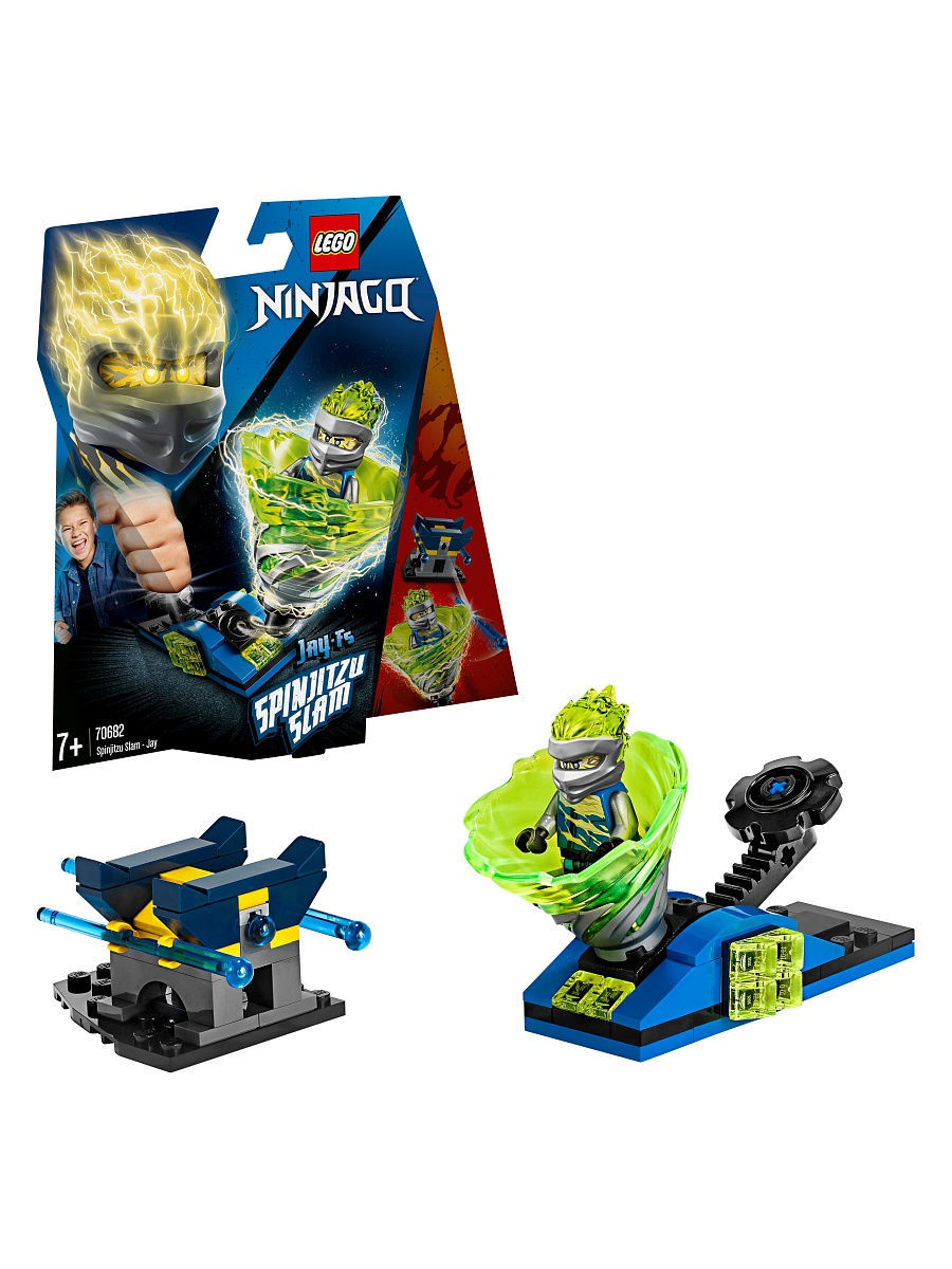 Конструктор LEGO NINJAGO 70682 Бой мастеров кружитцу - Джей /  увлекательная, активная игра LEGO 8120298 купить в интернет-магазине  Wildberries