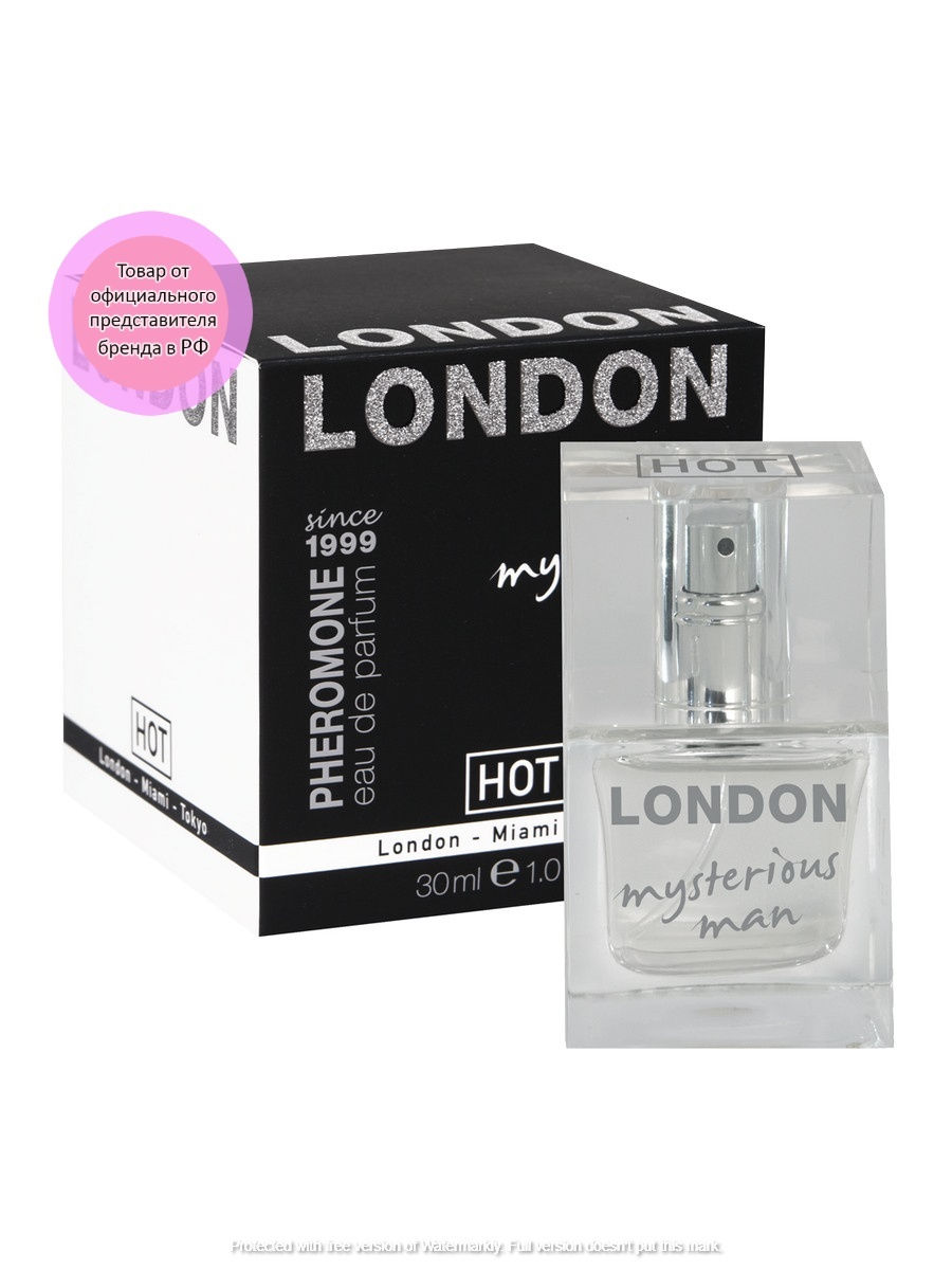 Туалетная вода с феромонами London Mysterious Man 30 мл. HOT 8130161 купить  за 3 318 ₽ в интернет-магазине Wildberries