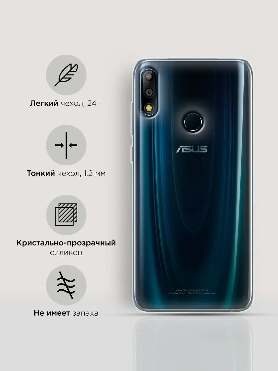 Чехол на ASUS Zenfone Max Pro M2 ZB631KL ASUS 8134470 купить в  интернет-магазине Wildberries