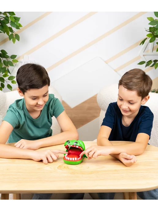 ЛАС ИГРАС Настольная игра Крокодил с зубами, белый, фото 6
